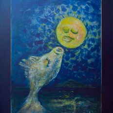 Moon kissing fish